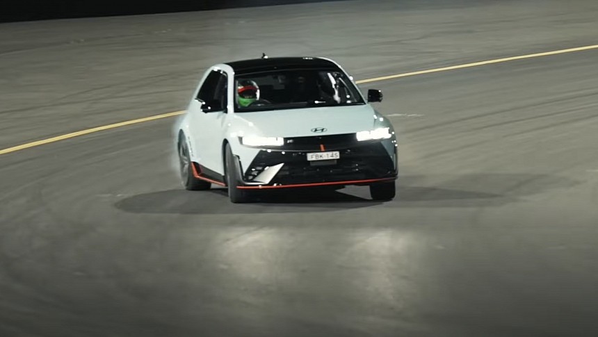 The Drift King takes the Ioniq 5 N to the racetrack