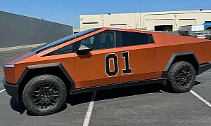 The Dukes of Hazzard Get a Taste of the EV Lifestyle With Tesla Cybertruck 'General E'