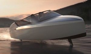 The Edorado 8S Electric Hydrofoil Powerboat Is Here to Make Waves, but Not Literally