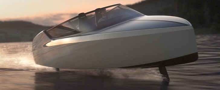 The Edorado 8S Electric Hydrofoil Powerboat Is Here to Make Waves, but Not Literally