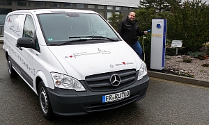 The Electric Mercedes-Benz Vito E-Cell Has a New Fan