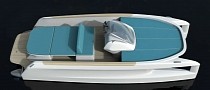 The Enea Concept Is an e-Catamaran With Holes in the Hulls for Better Maneuverability