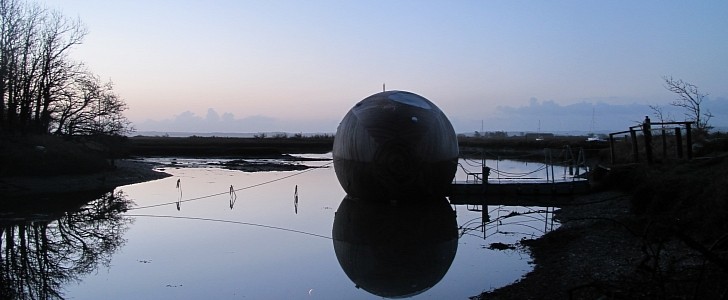 The Exbury Egg, the Floating Home That Is Still Peak Downsizing