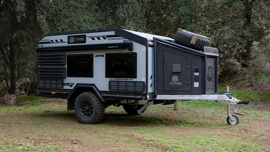 The Expedition 500 Premium Pop-Up Trailer Makes Off-Road Camping a Breeze
