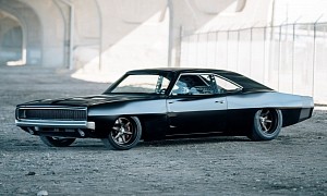The F9 “Hellacious” 1968 Dodge Charger Flexes Mid-Engine Hellcat V8 Muscle