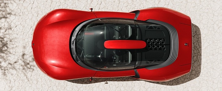 2021 Alfa Romeo 33 Stradale "Visione" rendering
