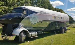 The Fabulous Flamingo RV Is the Love Child of a War Aircraft and a Truck, All American