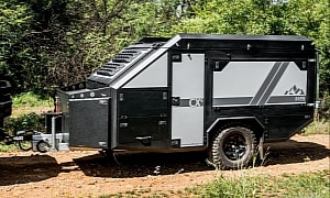 The Family-Friendly Berg Off-Road CX6 Is the Swiss Army Knife of Travel Trailers