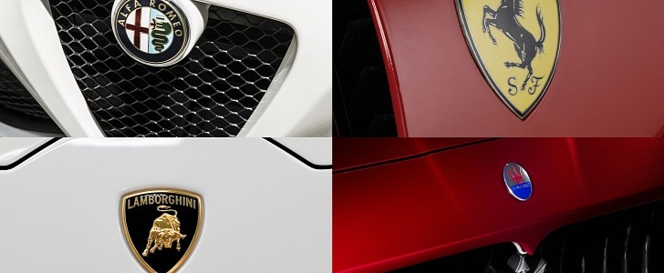 Famous Italian Carmakers’ Logos