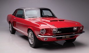 The Fascinating Story of Little Red, the Mythical 1967 Shelby GT500 Experimental Coupe