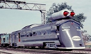 The Fastest Diesel Train in the U.S.: A Jet-Propelled Railcar With Nuclear Bomber Engines