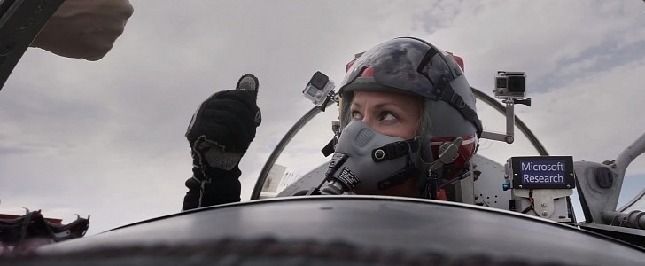 Jessi Combs in the HBO Max documentary The Fastest Woman On Earth