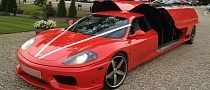 The Ferrari 360 Modena Limo Is Definitely World’s Fastest Way to Get Attention