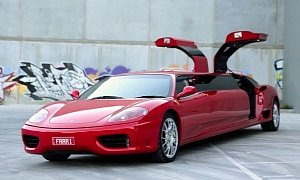 The Ferrari 360 Modena Stretch Limos Are the Fastest Limousines in the World