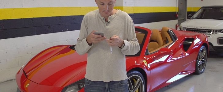 Ferrari 488 Won't Let You Lock the Key Inside the Trunk