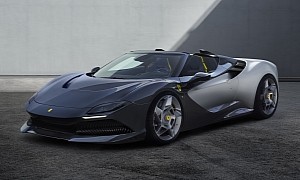 The Ferrari SP-8 Is a Roofless One-Off Built Just Like Its Mysterious Customer Requested