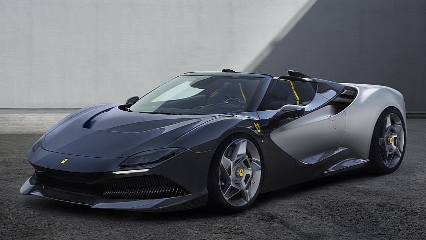Ferrari F8 Spider is a one-off ordered by a customer from Taiwan