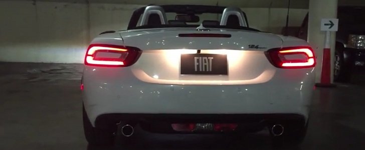 The Fiat 124 Spider's 1.4-liter Turbo Is Heard for the First Time