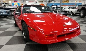 The Final Pontiac Fiero Ever Produced Can Now Be Yours, Shows Only 582 Miles