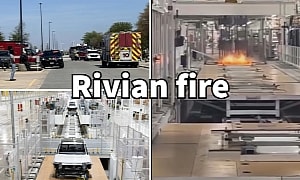 The Fire That Broke Out at Rivian's Plant in Normal Didn't Involve Battery Components