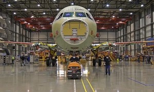 The First A321XLR Development Aircraft Is Coming to Life in Hamburg