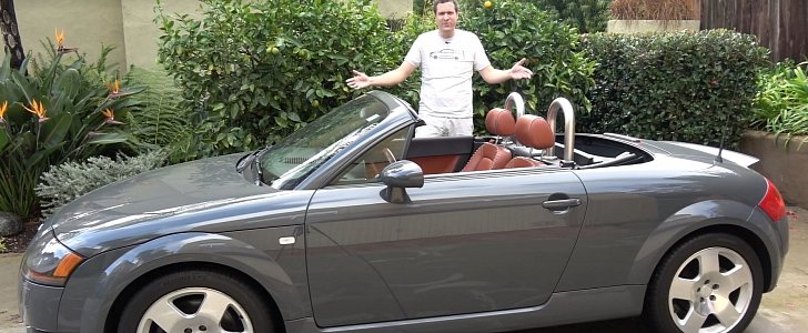 The First Audi TT Is Underrated and Beautiful, Says Doug DeMuro