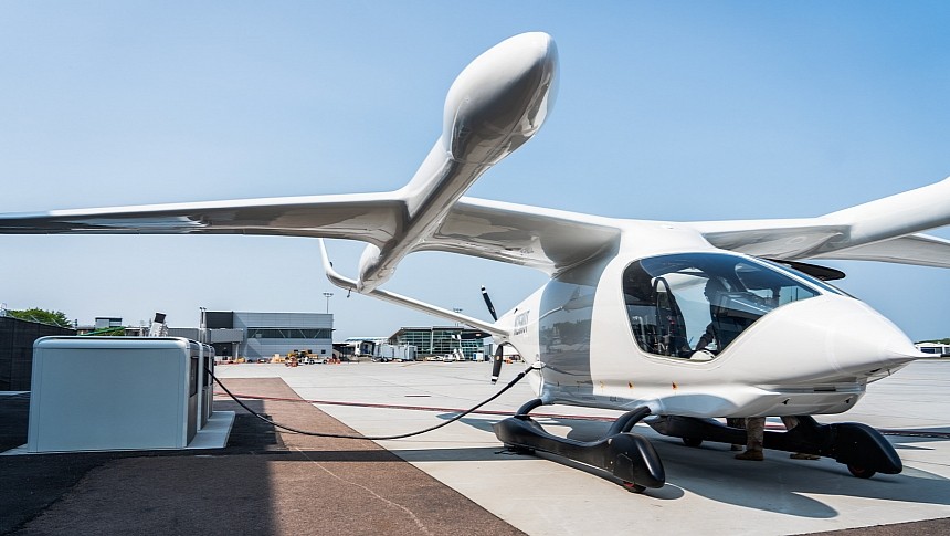 A Beta eVTOL charging station will be the first of its kind installed at a US military base