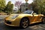 The First Gold-Plated Porsche in the World Is Visualis’ 22-Carat Boxster