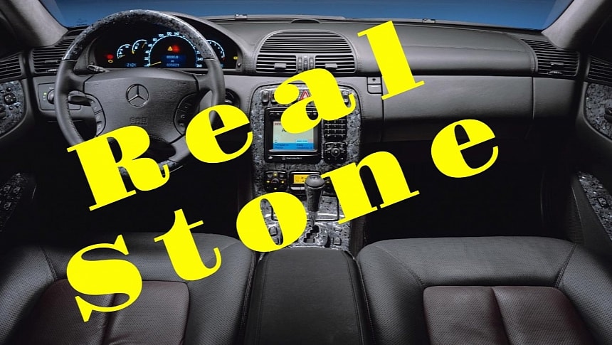 Mercedes-Benz CL (C215) stone trim interior