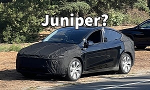 First Picture of the Refreshed Tesla Model Y, aka Juniper, Is Driving People Crazy