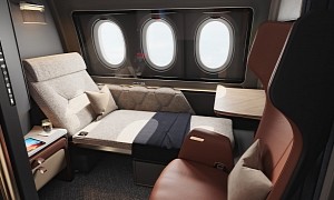 The First Place Cabin Concept Brings the First Class Suite Back, Upgrades It