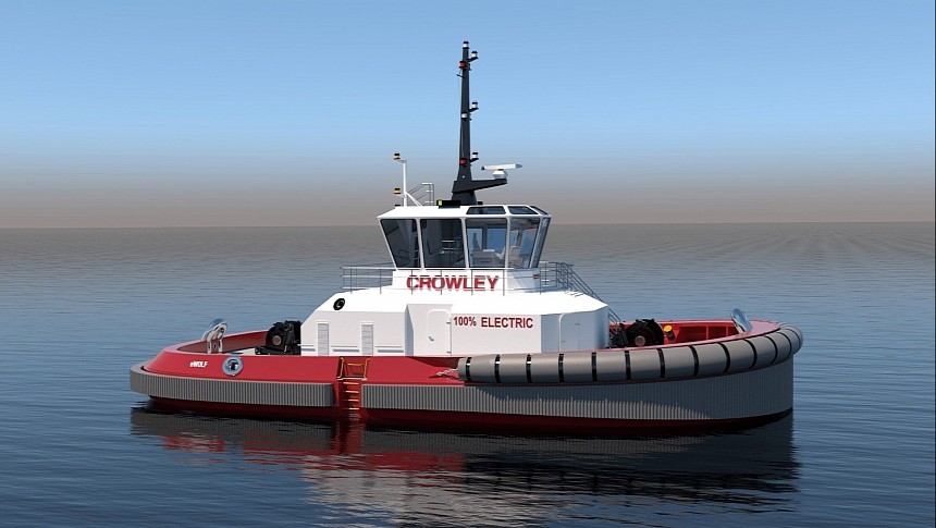 The eWolf electric tugboat is close to entering commercial service in the Port of San Diego