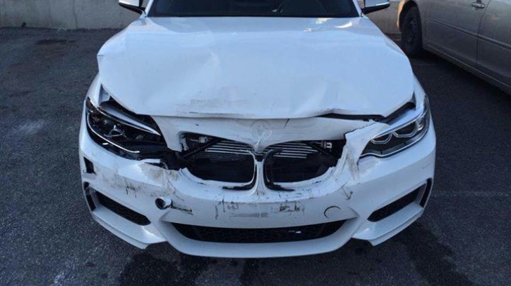 Wrecked BMW M235i