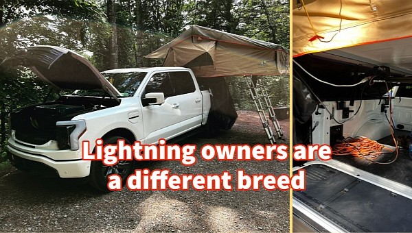 People who buy the F-150 Lightning electric pickup use it very differently