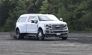 The Ford F-450 King Ranch Breaks Free Off-Road, Can It Really Drift?