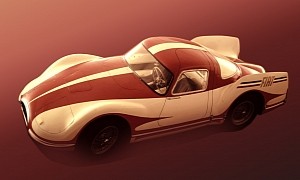 The Forgotten Fiat Turbina, a 1950s Sportscar Concept Powered by a Jet Engine