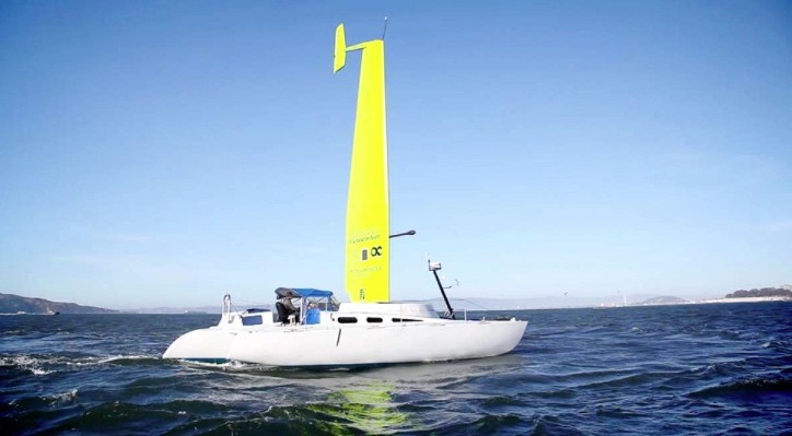 The Future's Wind-powered Commuter Ferry Saves 40% of Fuel