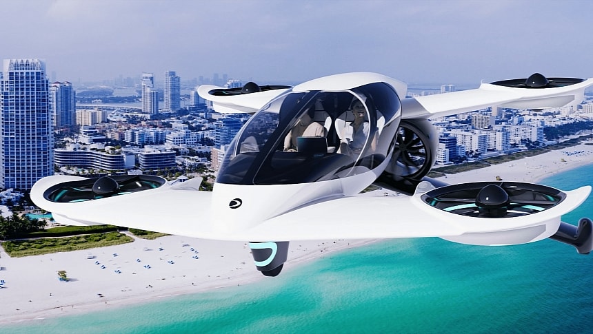 The Doroni H1-X is a two-seat personal electric aircraft
