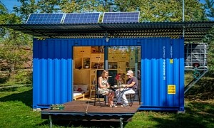 The Gaia Off-the-Grid House Is How You Duly Repurpose a Shipping Container