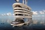 The Galleon Proposes a Sailing Gigayacht for 200 Guests and Insane Amenities