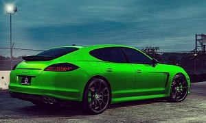 The Game’s Porsche Panamera S Is a Little Too Green
