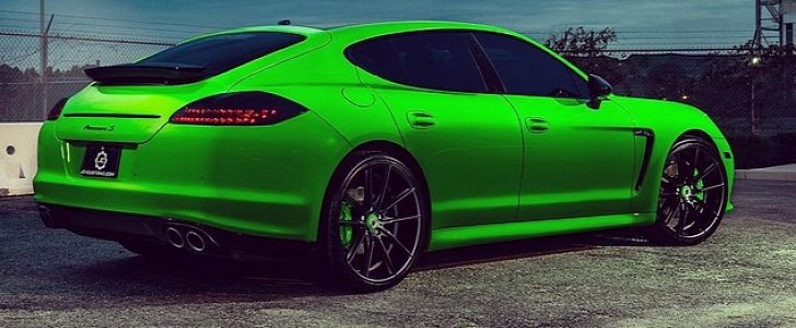 The Game’s Porsche Panamera S Is a Little Too Green - autoevolution