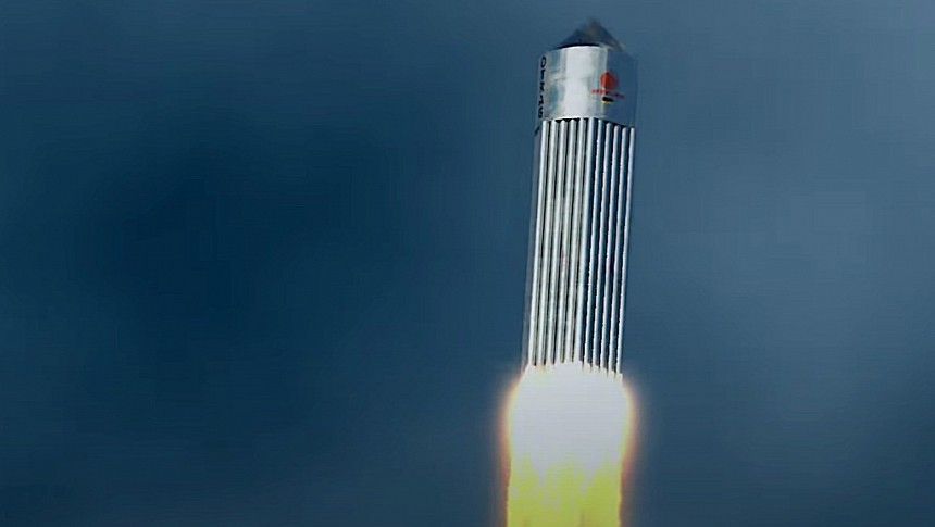 OTRAG rocket rendering