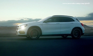 The GLA 45 AMG Receives Its First Commercial