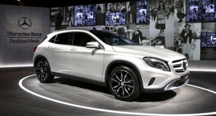 Mercedes-Benz GLA at MB Fashion Week