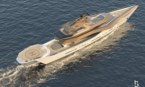 The Glauca Superyacht Aims to Elevate Private Parties to a Whole New Level