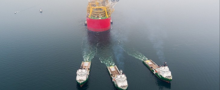 Shell Prelude Floating Liquefied natural Gas Facility