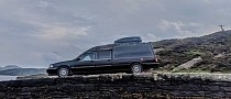 The Grim Sleeper Is Proof That Even a Volvo 960 Hearse Makes for a Good Camper