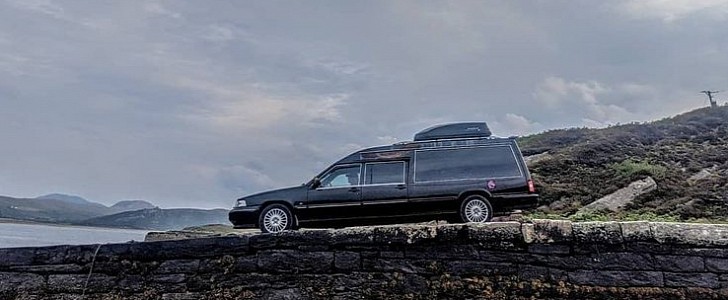 The Grim Sleeper is a hearse converted into a camper, and now an international star