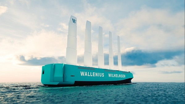 The Oceanbird Wing 560 will be installed on a Wallenius vessel